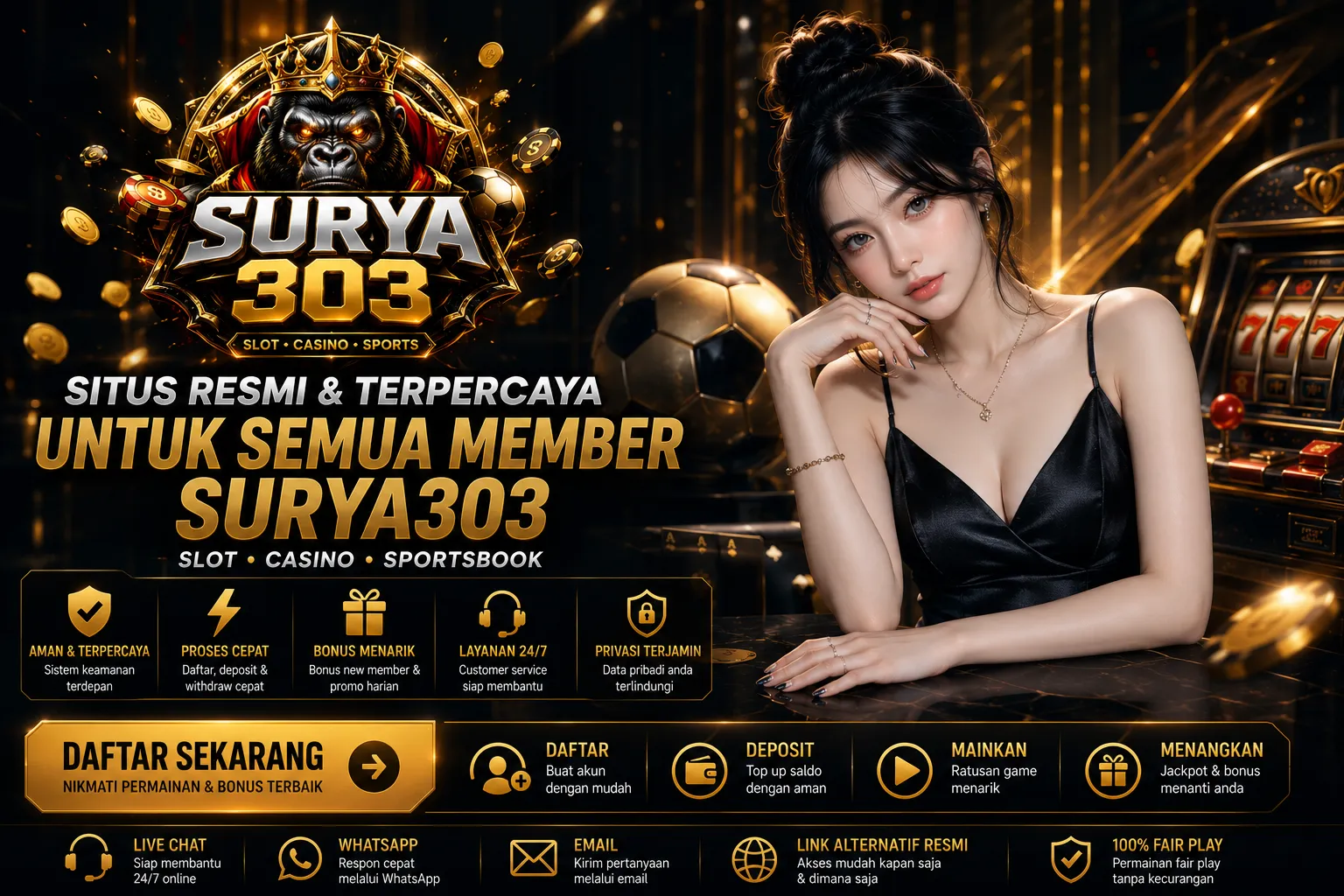SURYA303-IGaming Platform